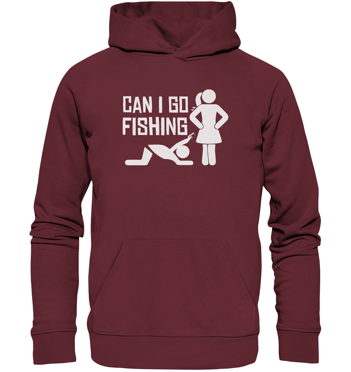 Can i Go Fishing - Premium Bio Hoodie