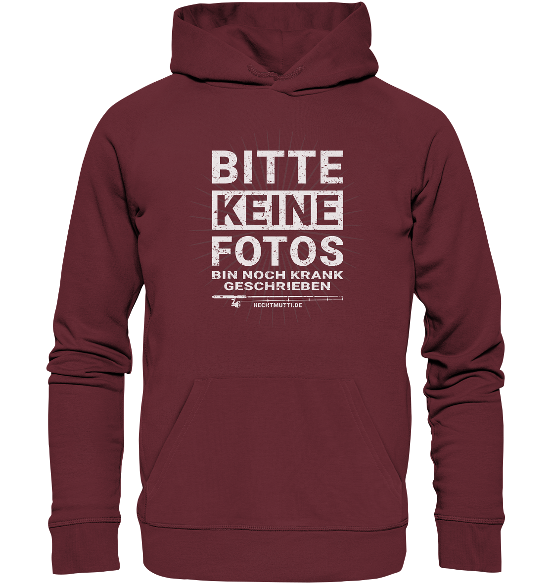 Keine Fotos - Premium Bio Hoodie