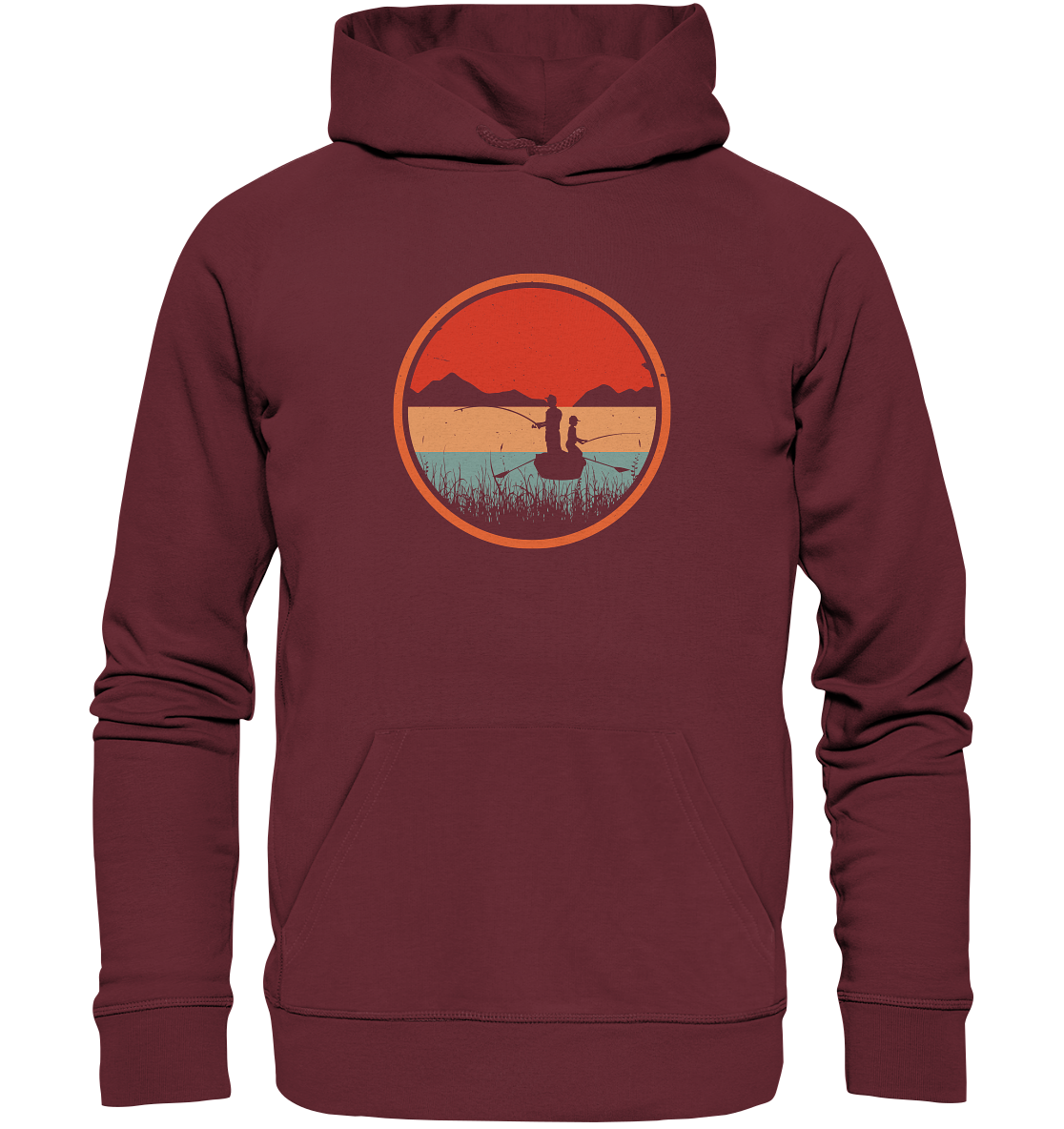 Bootsangeln - Premium Bio Hoodie