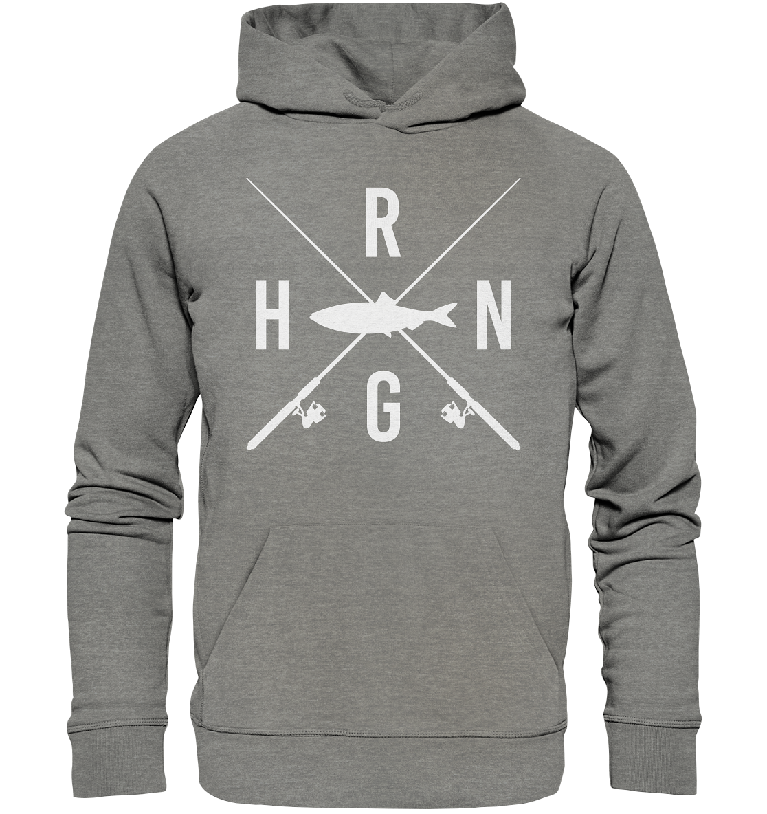 Hering gekreuzte Ruten - Premium Bio Hoodie