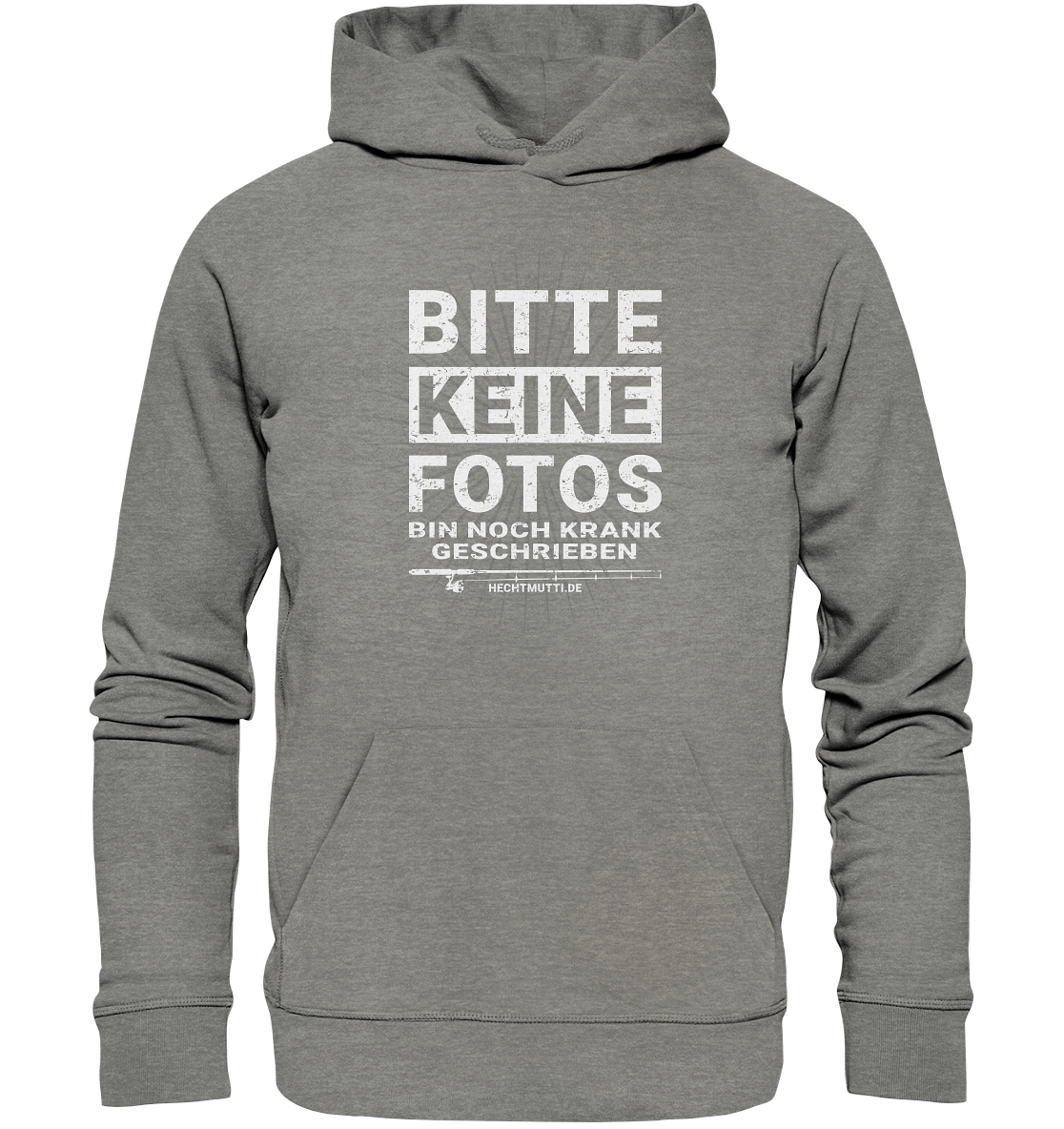 Keine Fotos - Premium Bio Hoodie