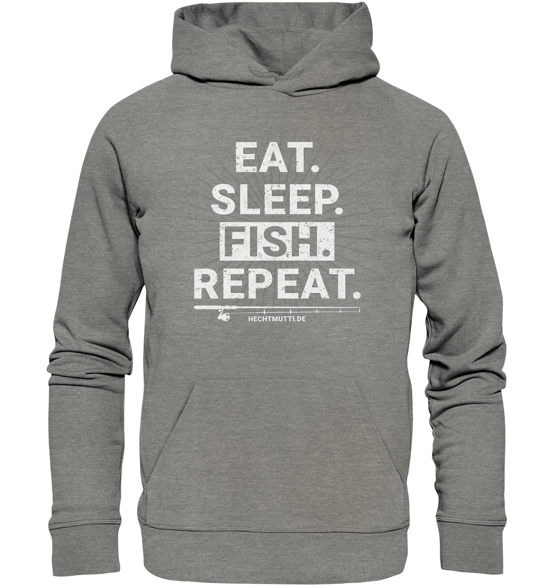 Eat Sleep Fish Repeat - Premium Bio Hoodie