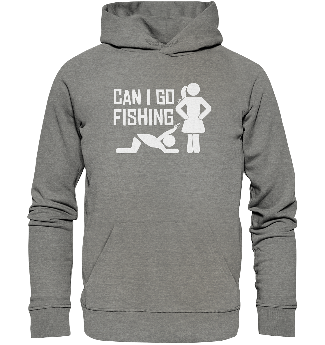 Can i Go Fishing - Premium Bio Hoodie