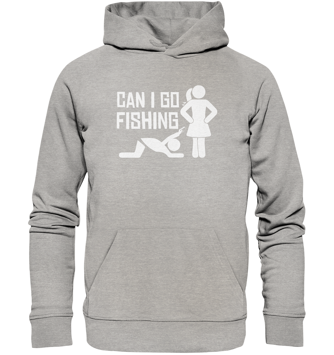 Can i Go Fishing - Premium Bio Hoodie
