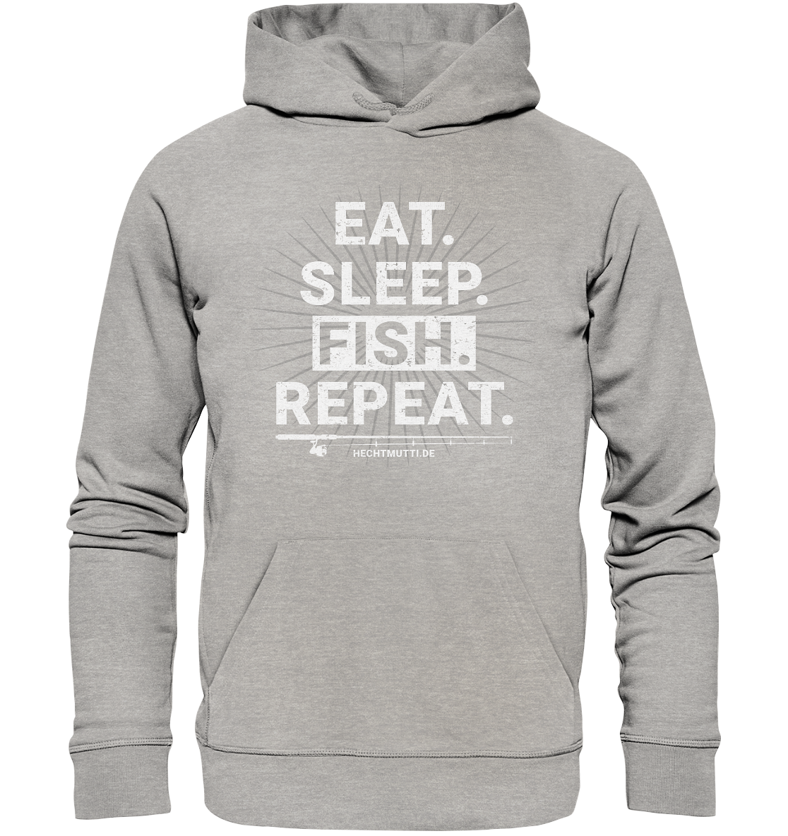 Eat Sleep Fish Repeat - Premium Bio Hoodie