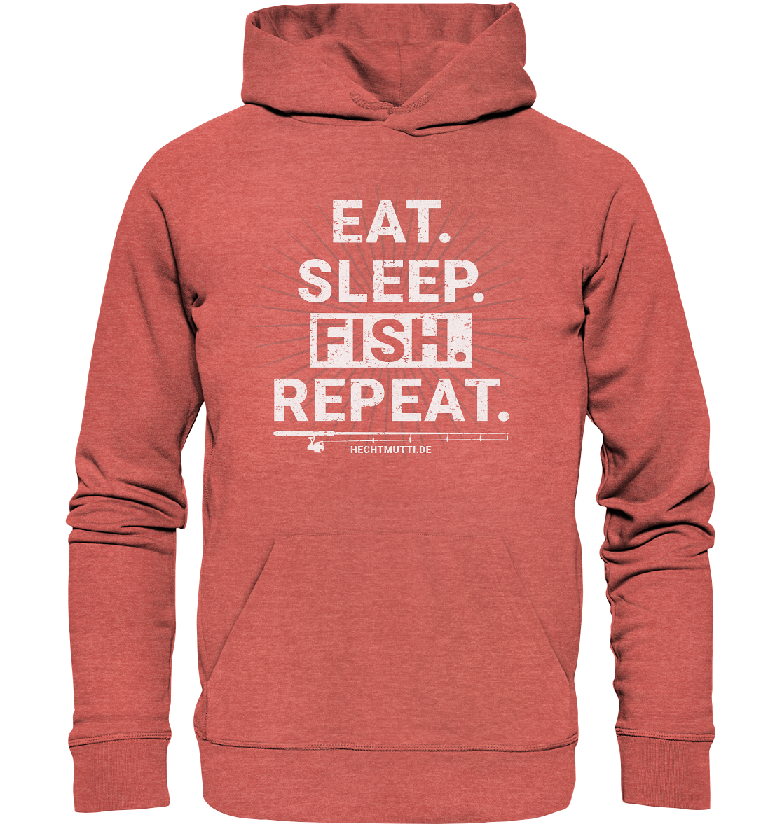 Eat Sleep Fish Repeat - Premium Bio Hoodie