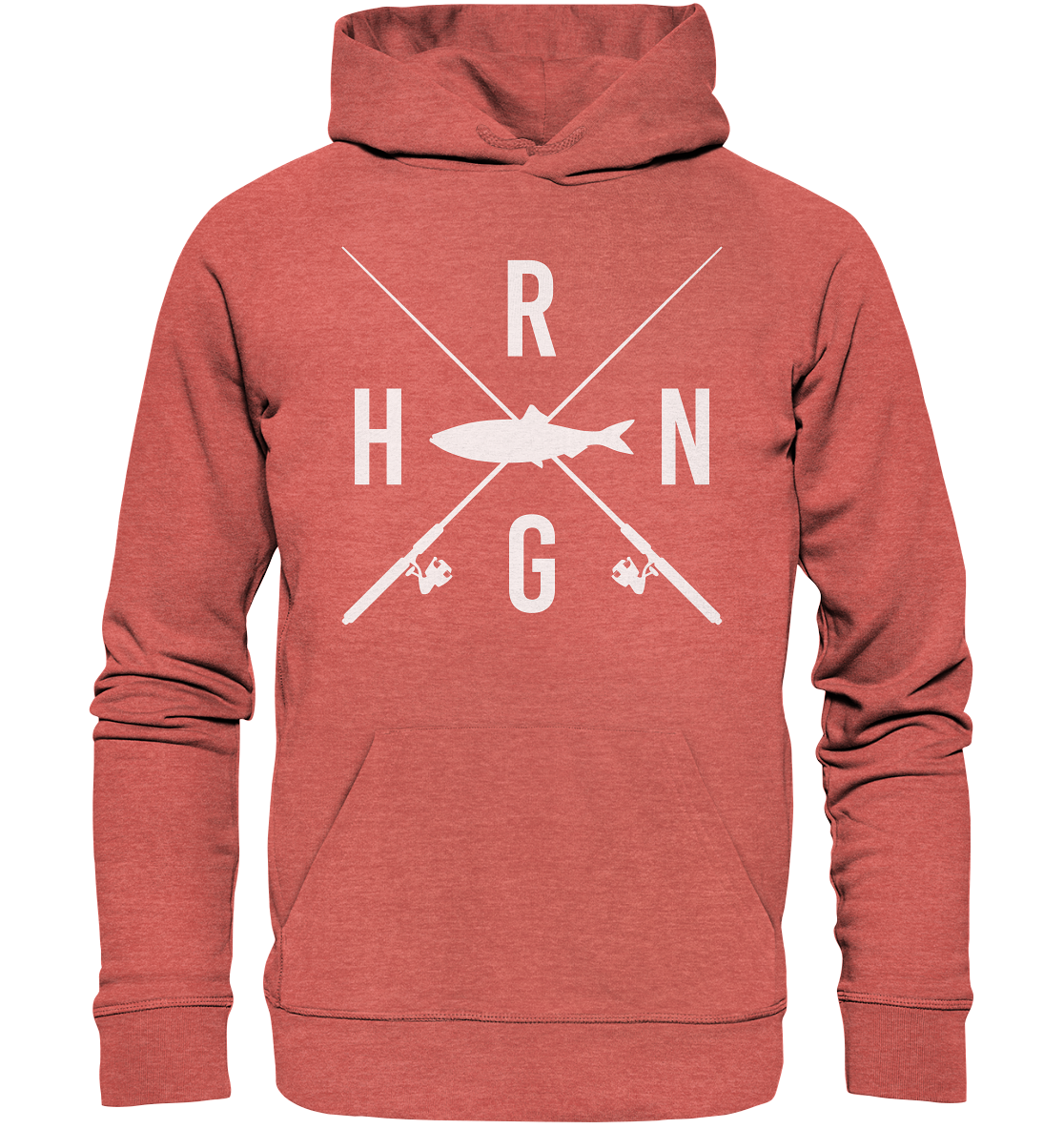 Hering gekreuzte Ruten - Premium Bio Hoodie