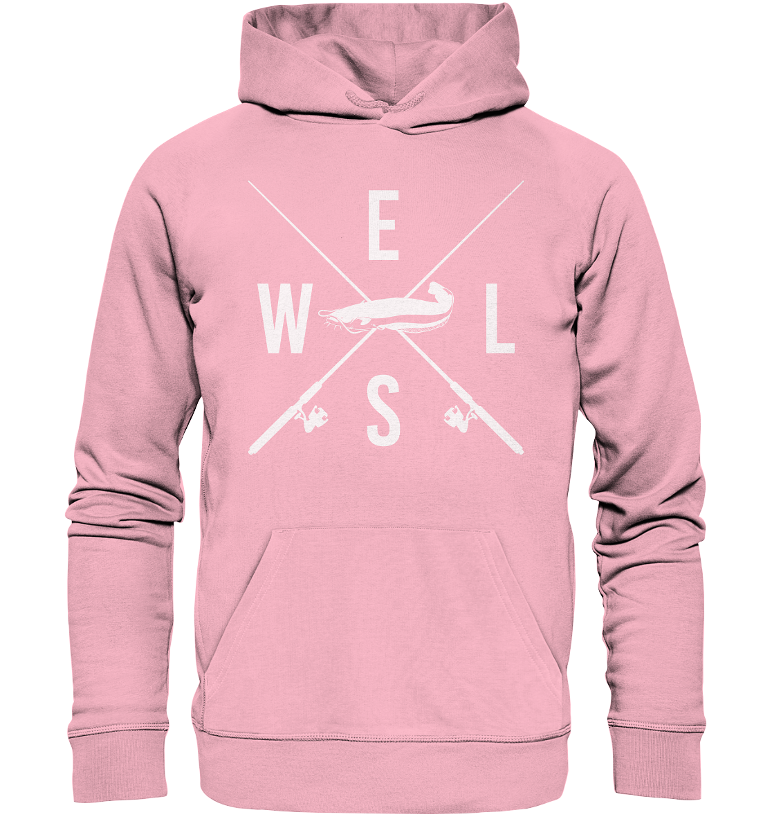 Wels gekreuzte Ruten - Premium Bio Hoodie