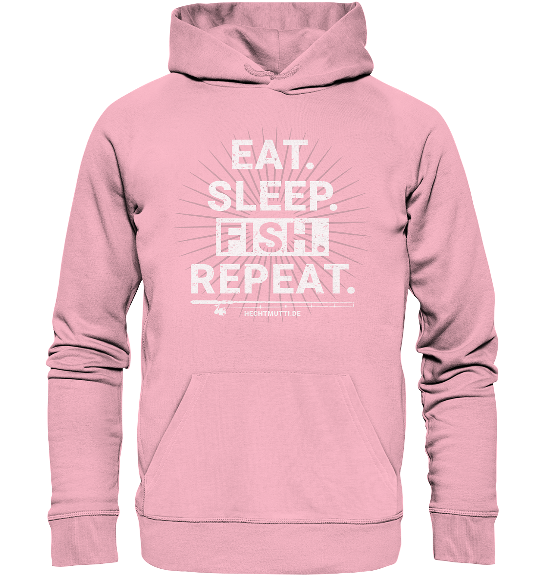 Eat Sleep Fish Repeat - Premium Bio Hoodie