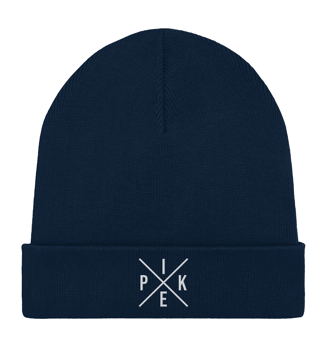 Hecht gekreuzt PIKE - Organic Rib Beanie