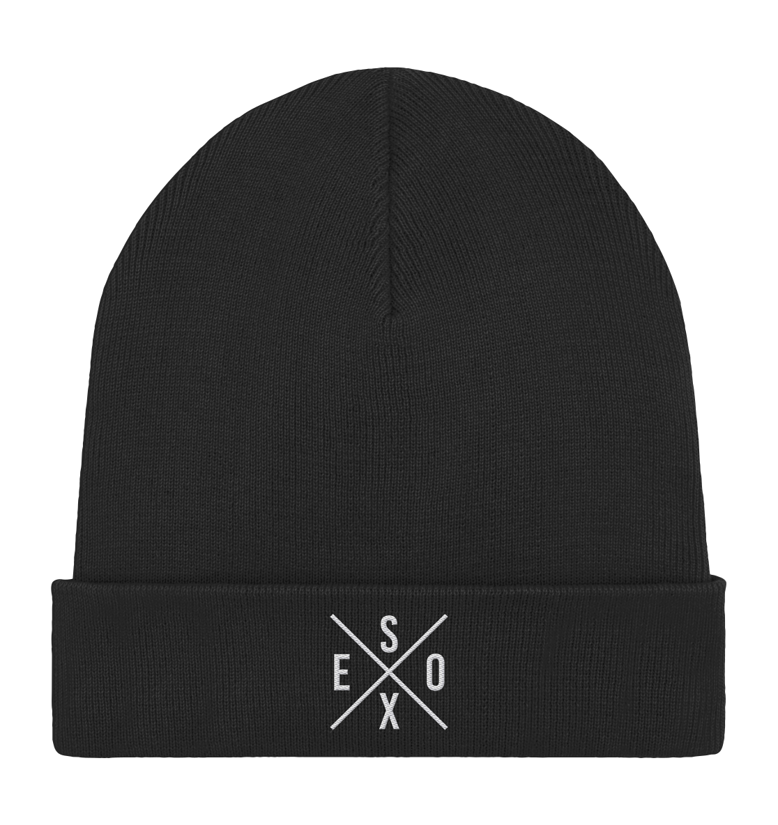 Hecht gekreuzt ESOX - Organic Rib Beanie