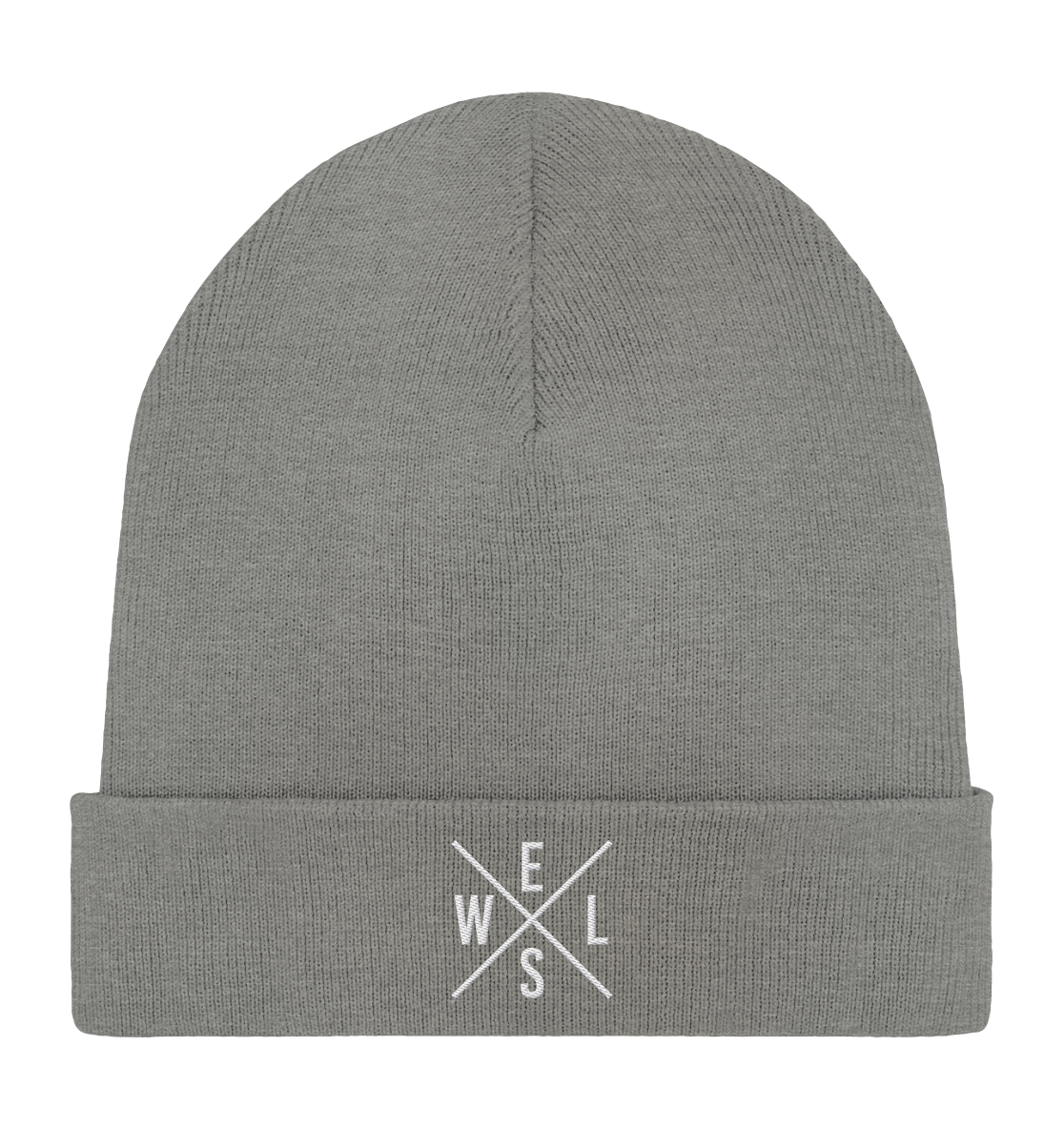 Wels gekreuzt WELS - Organic Rib Beanie
