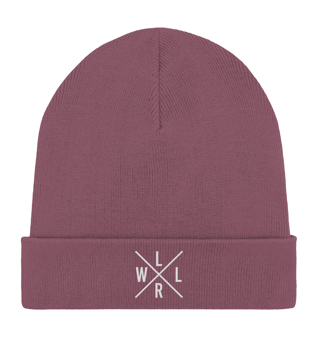 Wels gekreuzt WLLR - Organic Rib Beanie