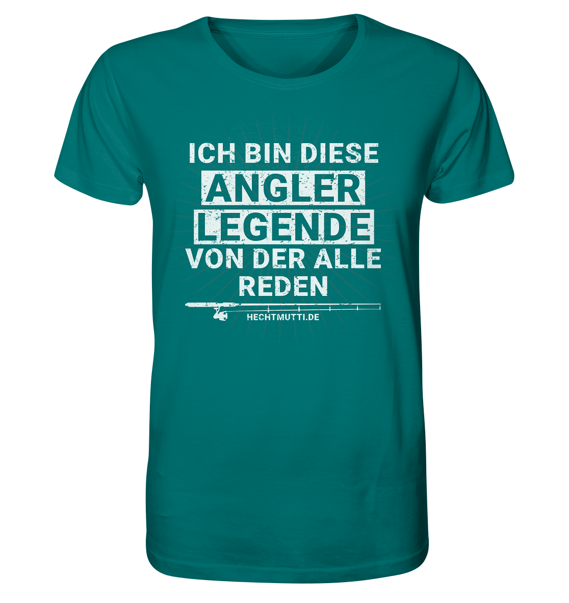 Angler Legende - Männer Bio T-Shirt