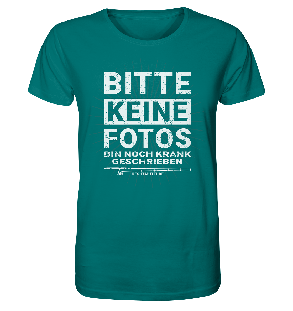 Keine Fotos - Männer Bio T-Shirt