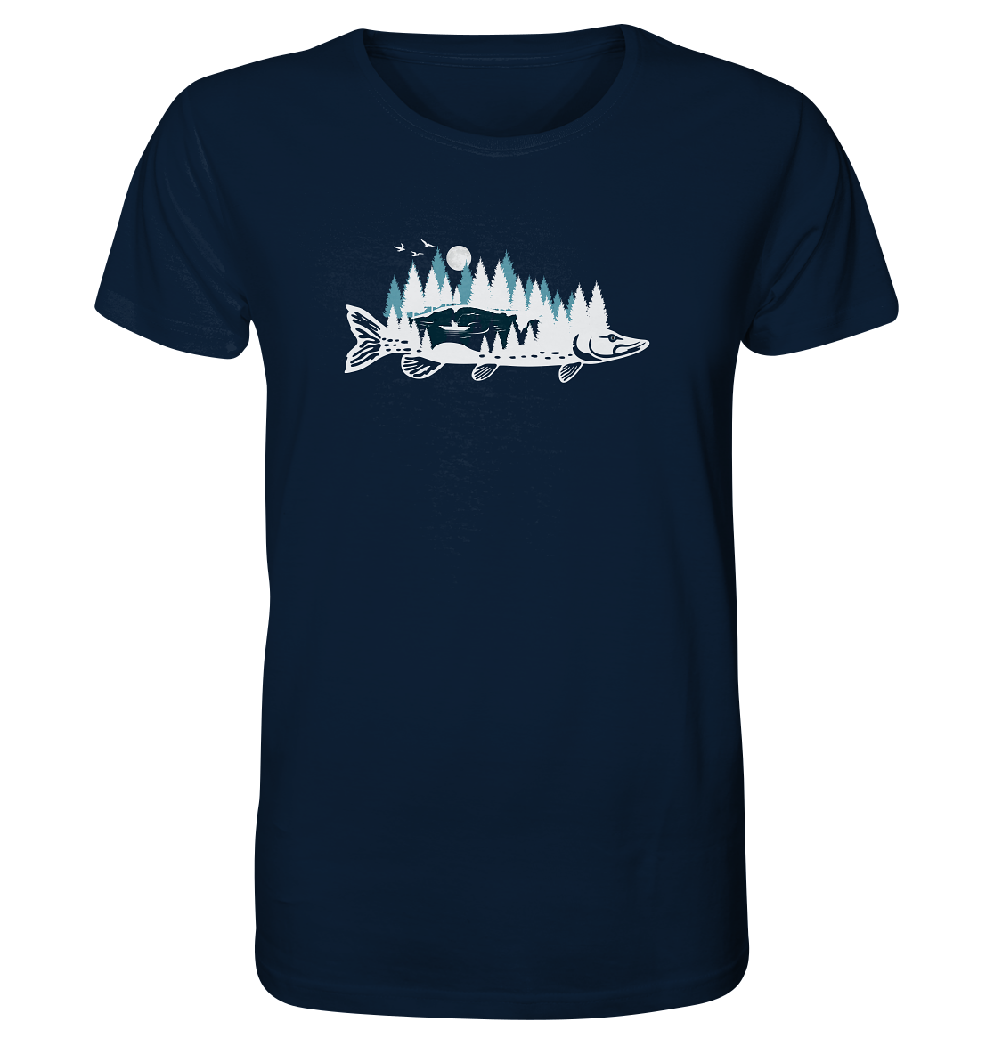 Pike Forest - Männer Bio T-Shirt