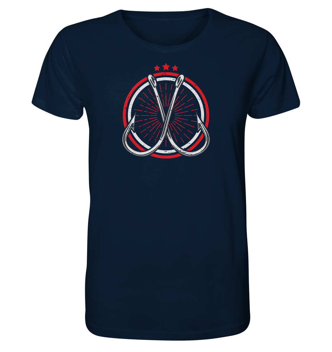 Angelhaken - Männer Bio T-Shirt