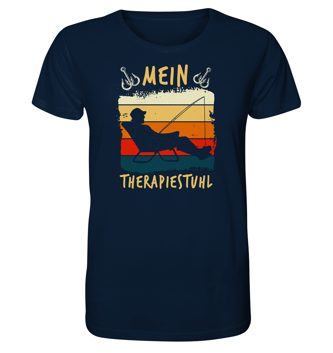 Mein Therapiestuhl Retro - Männer Bio T-Shirt
