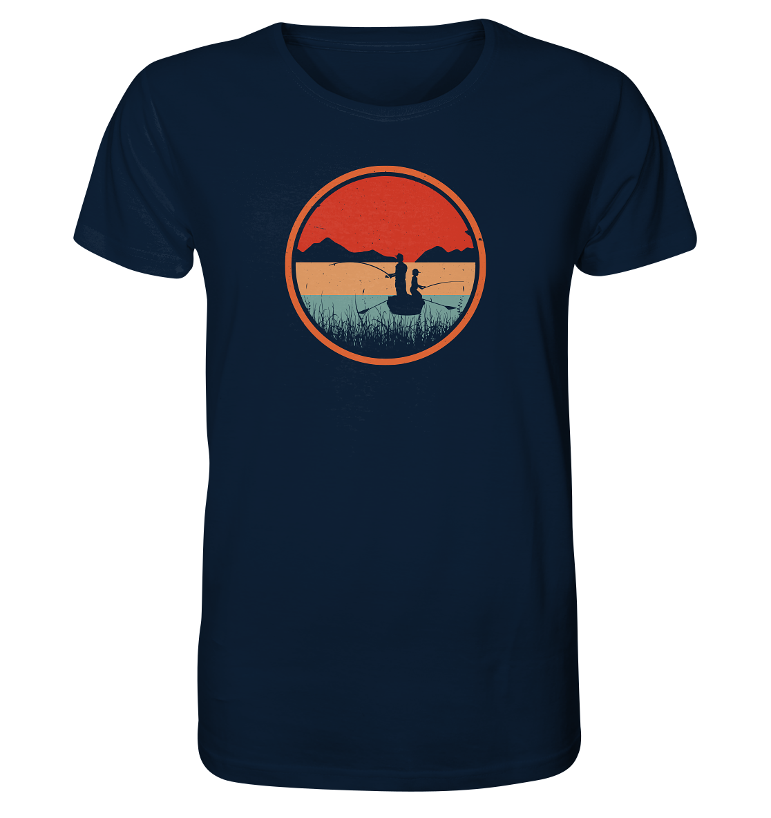 Bootsangeln - Männer Bio T-Shirt