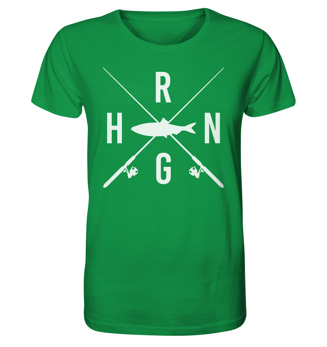 Hering gekreuzte Ruten - Männer Bio T-Shirt