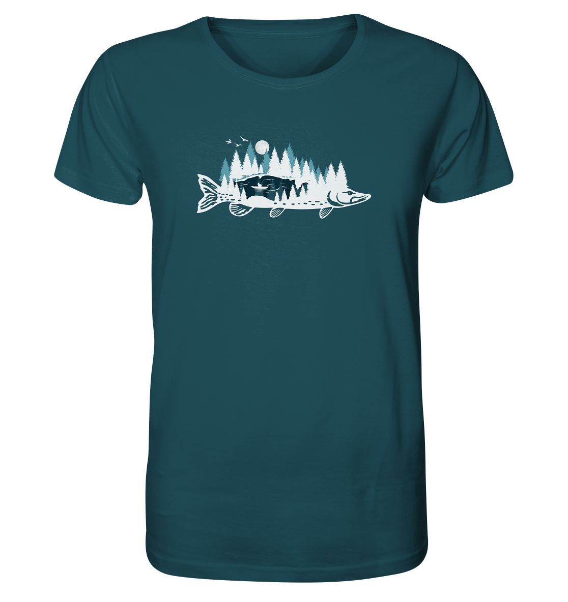 Pike Forest - Männer Bio T-Shirt