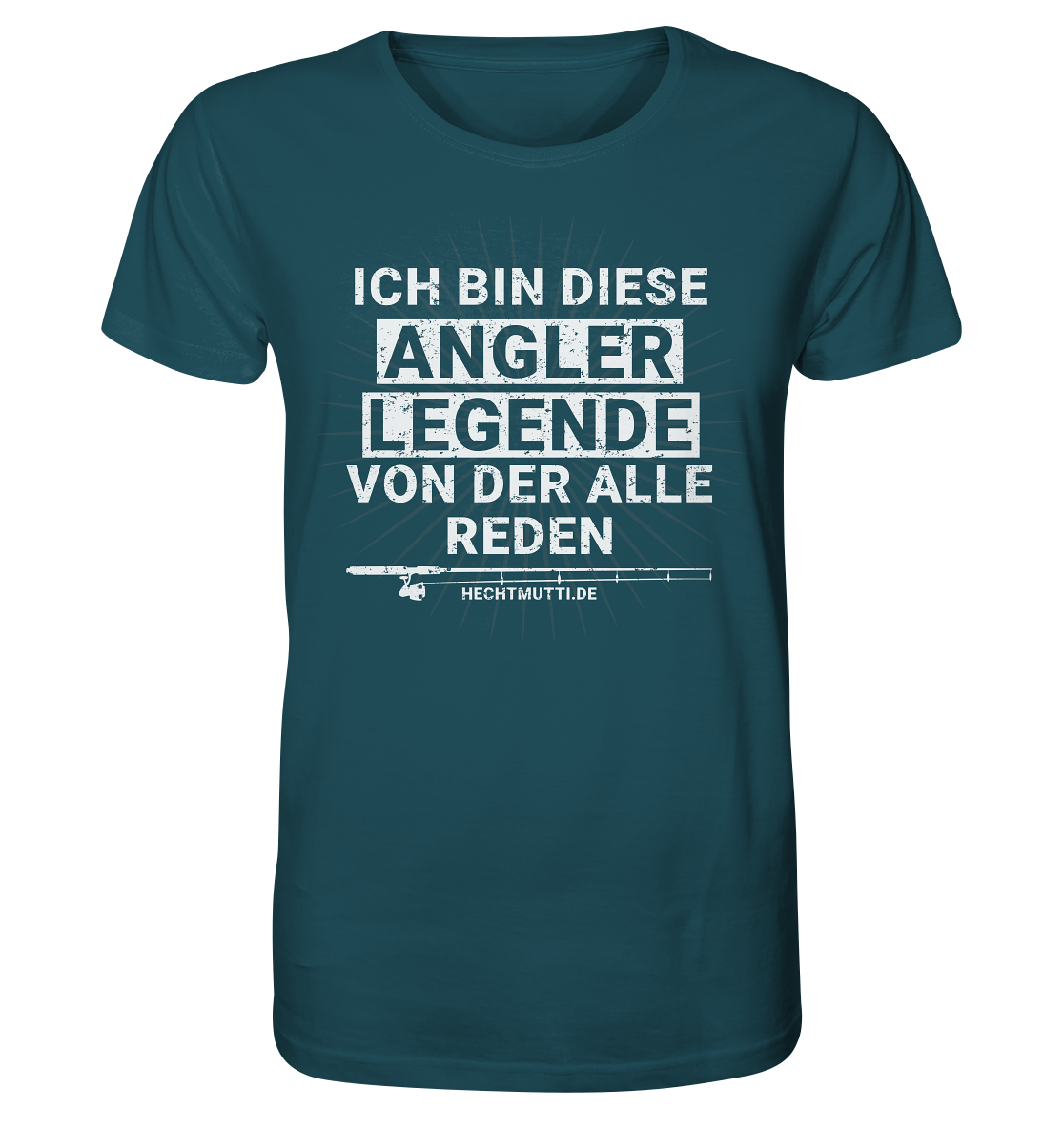 Angler Legende - Männer Bio T-Shirt