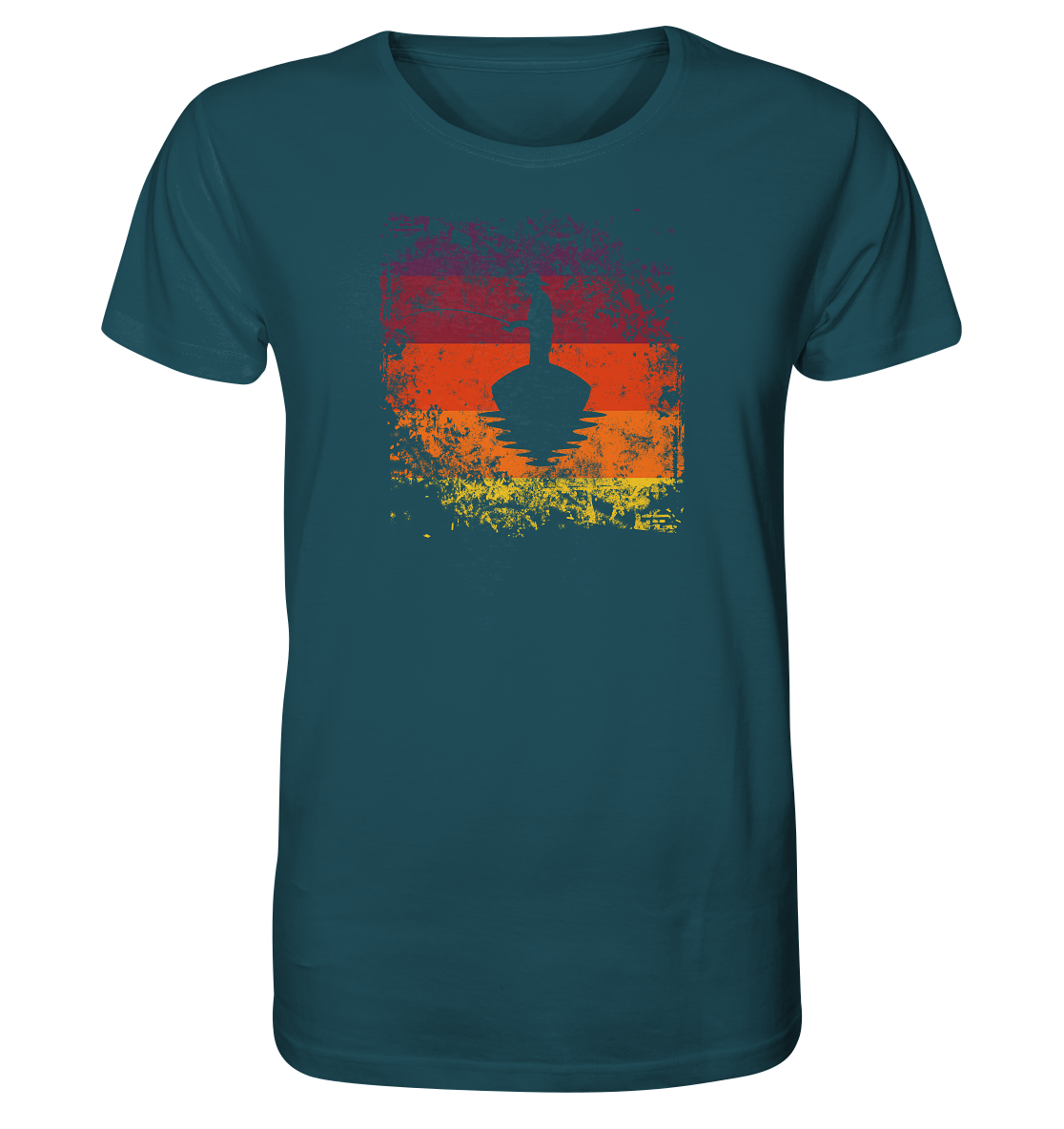 Der Angler - Männer Bio T-Shirt