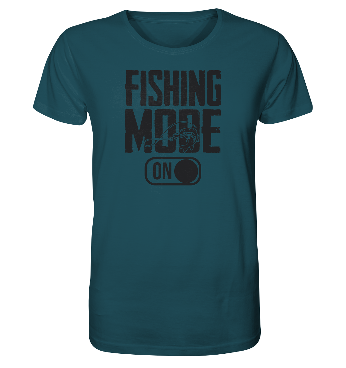 Fishing Mode On - Männer Bio T-Shirt