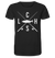 Lachs gekreuzte Ruten - Männer Bio T-Shirt