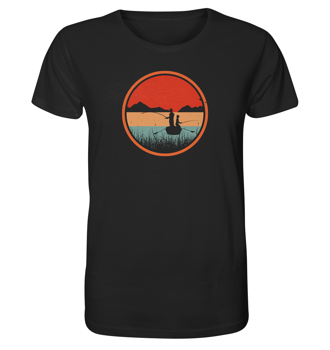 Bootsangeln - Männer Bio T-Shirt