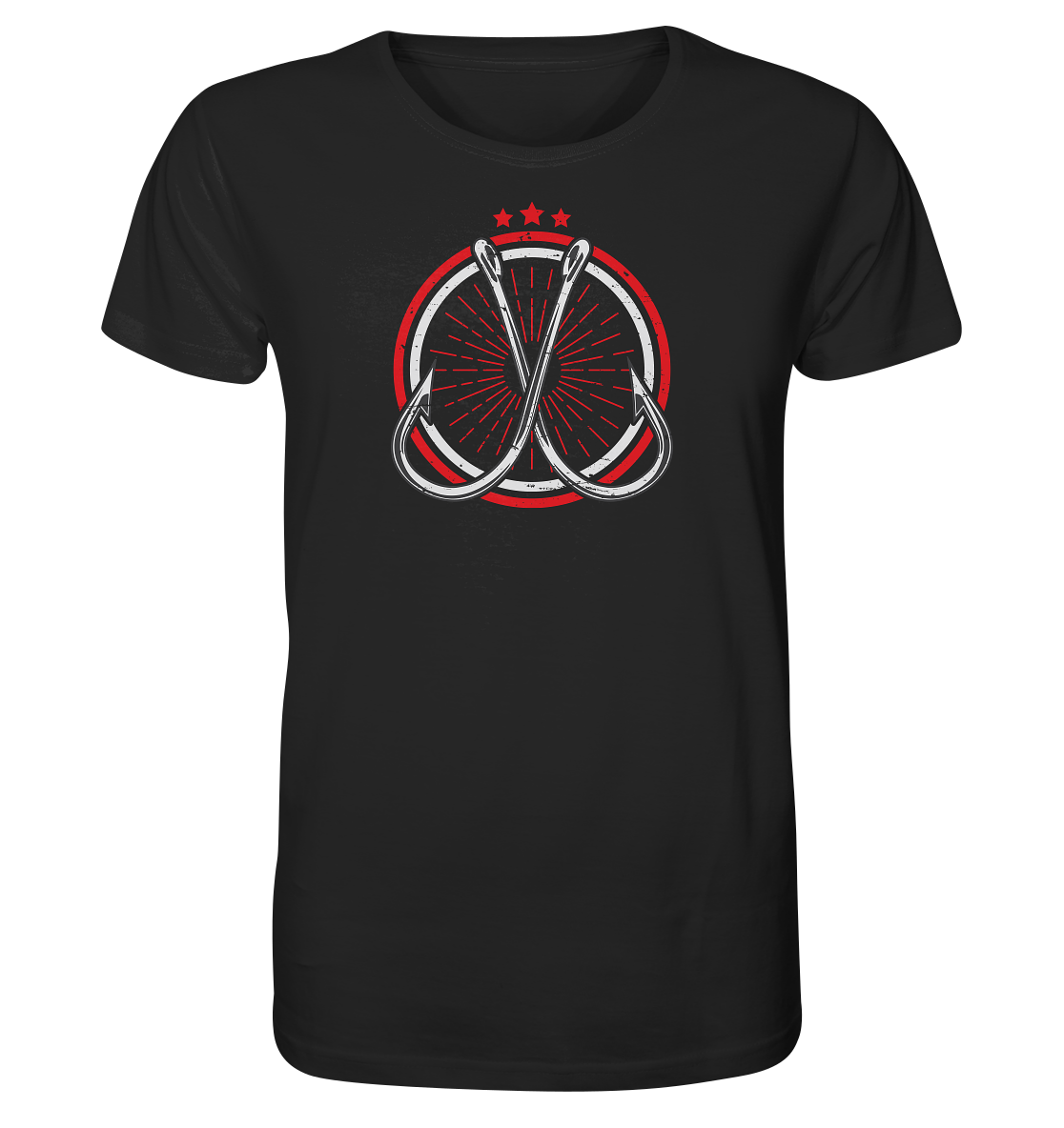 Angelhaken - Männer Bio T-Shirt