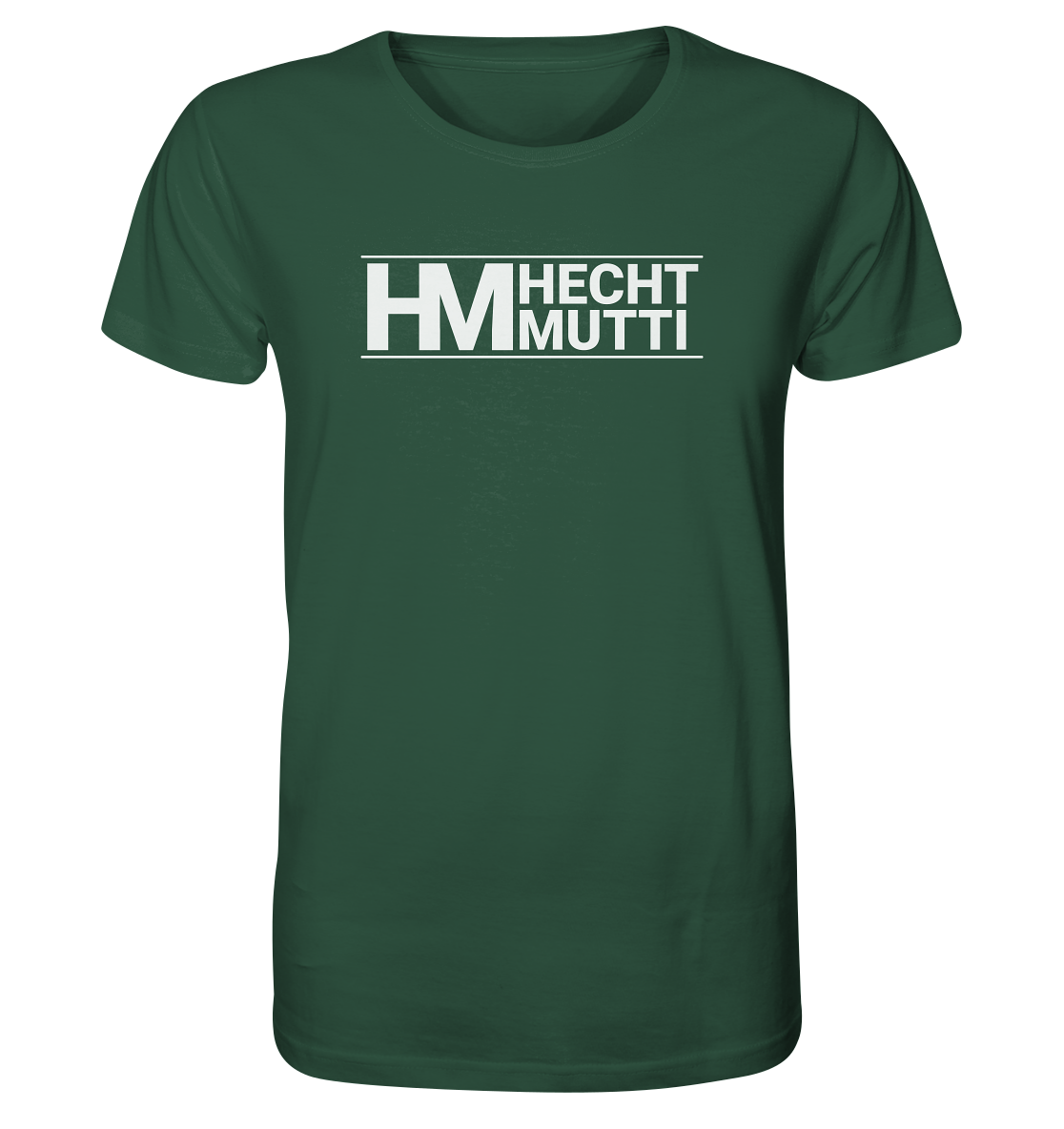 Hechtmutti - Männer Bio T-Shirt