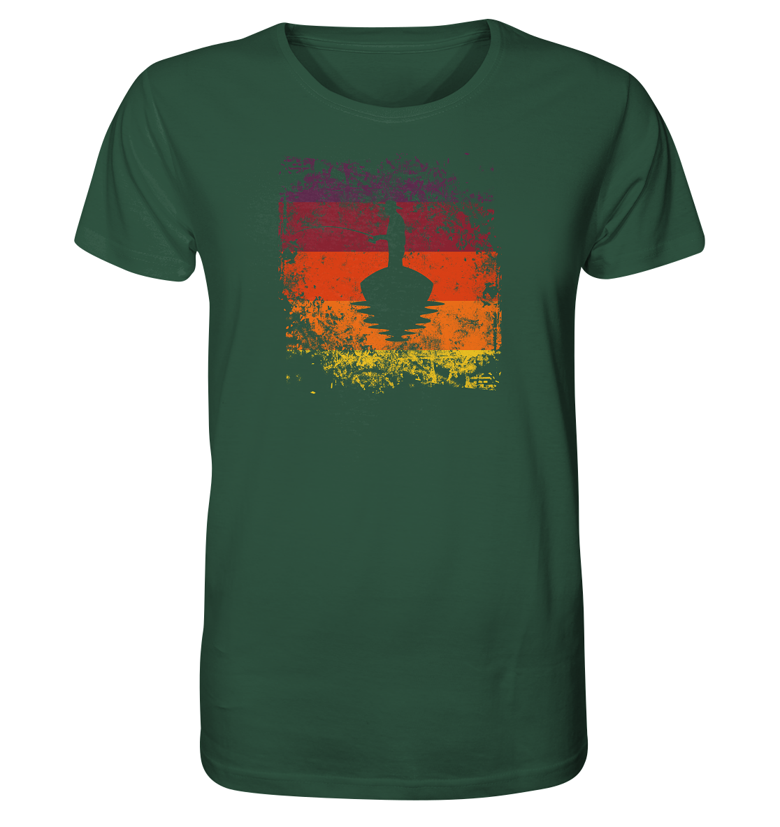 Der Angler - Männer Bio T-Shirt