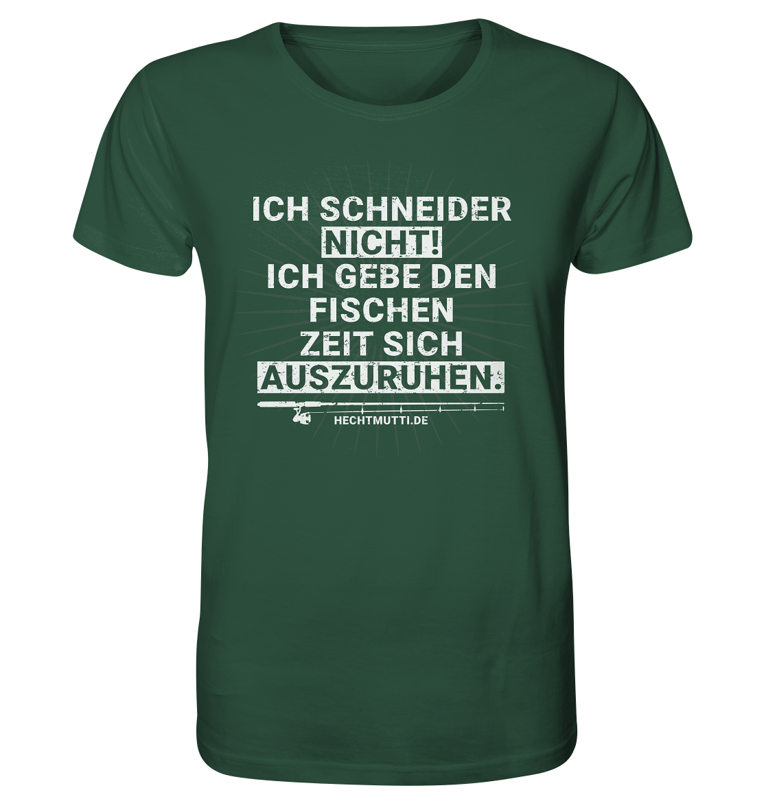 Ich Schneider nicht - Männer Bio T-Shirt