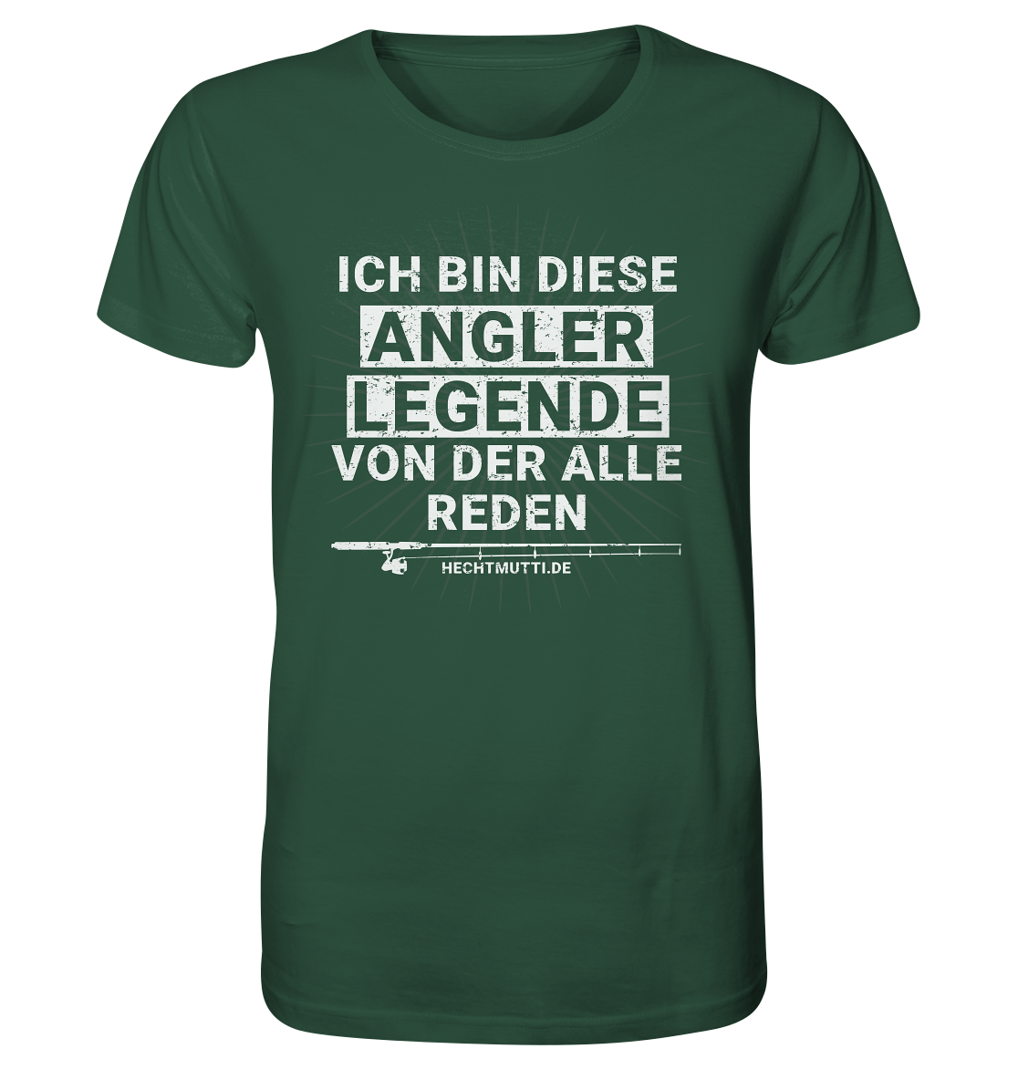 Angler Legende - Männer Bio T-Shirt