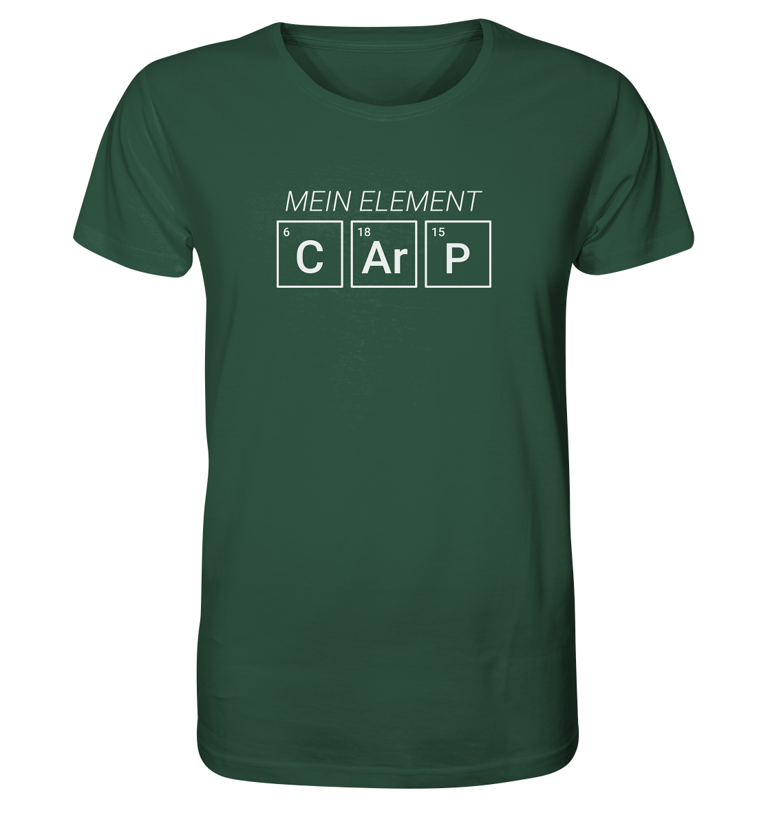Carp Mein Element Periodensystem - Männer Bio T-Shirt