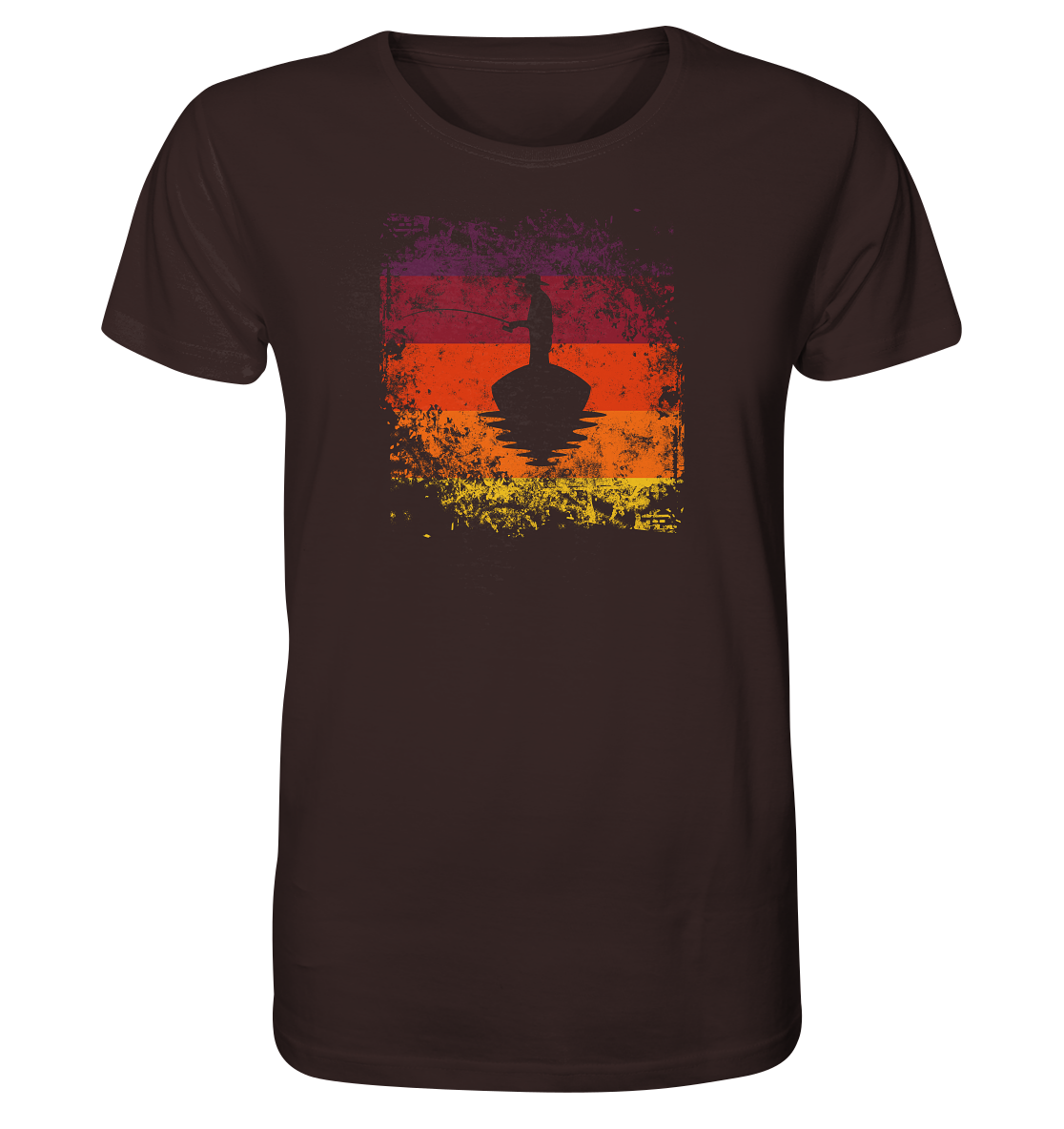 Der Angler - Männer Bio T-Shirt