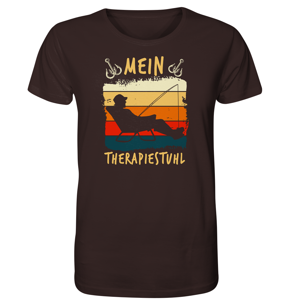 Mein Therapiestuhl Retro - Männer Bio T-Shirt