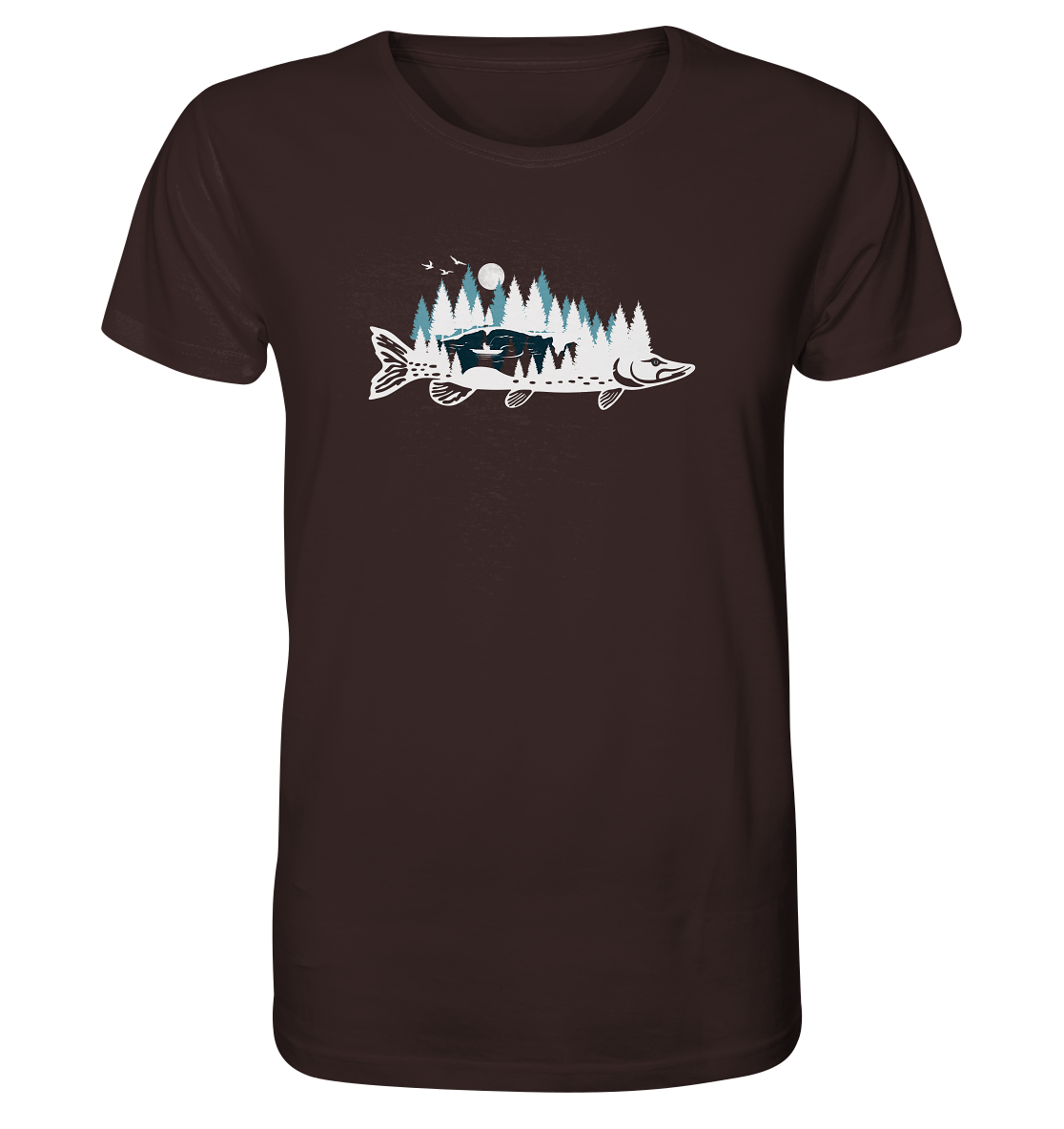 Pike Forest - Männer Bio T-Shirt