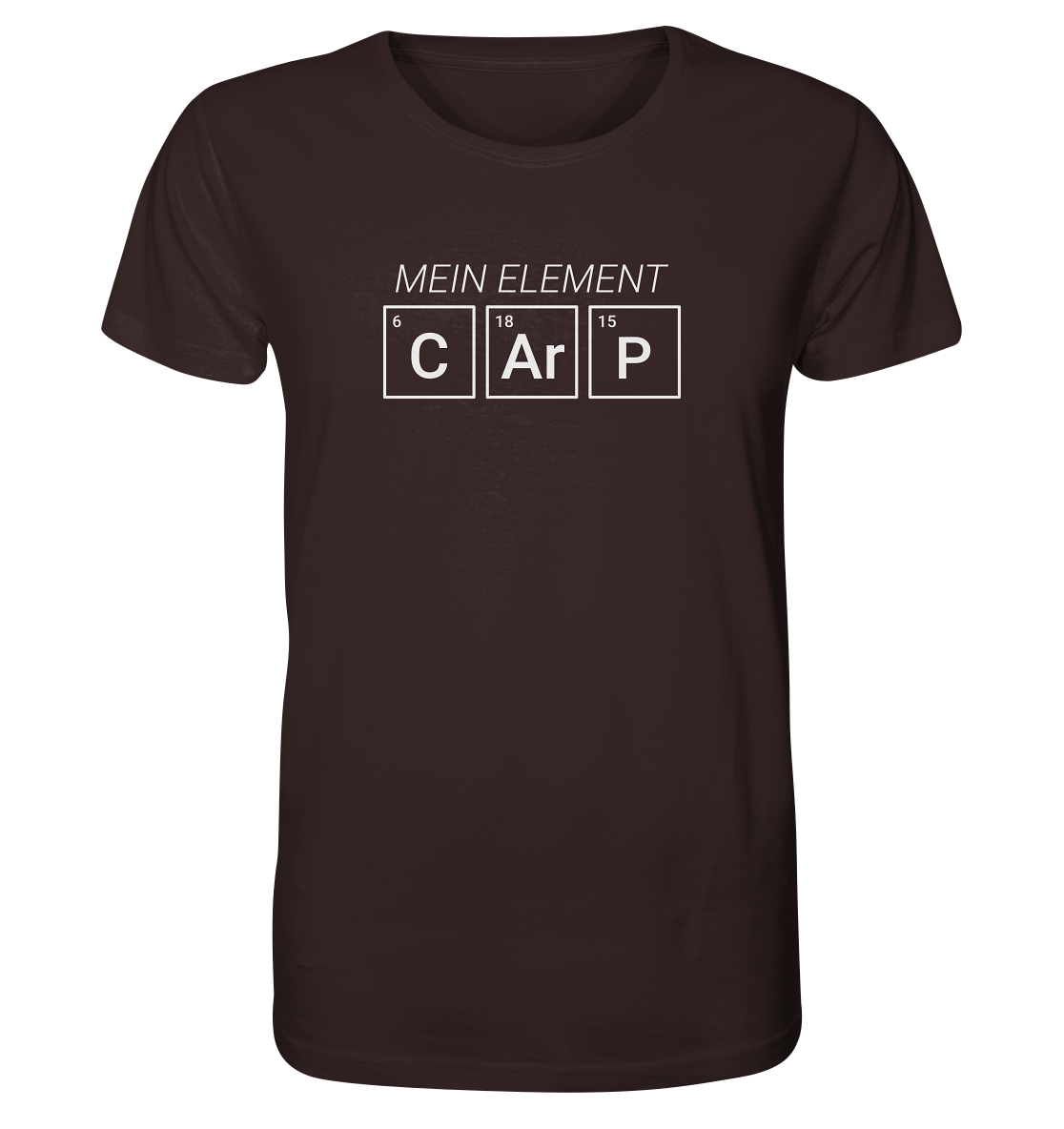 Carp Mein Element Periodensystem - Männer Bio T-Shirt