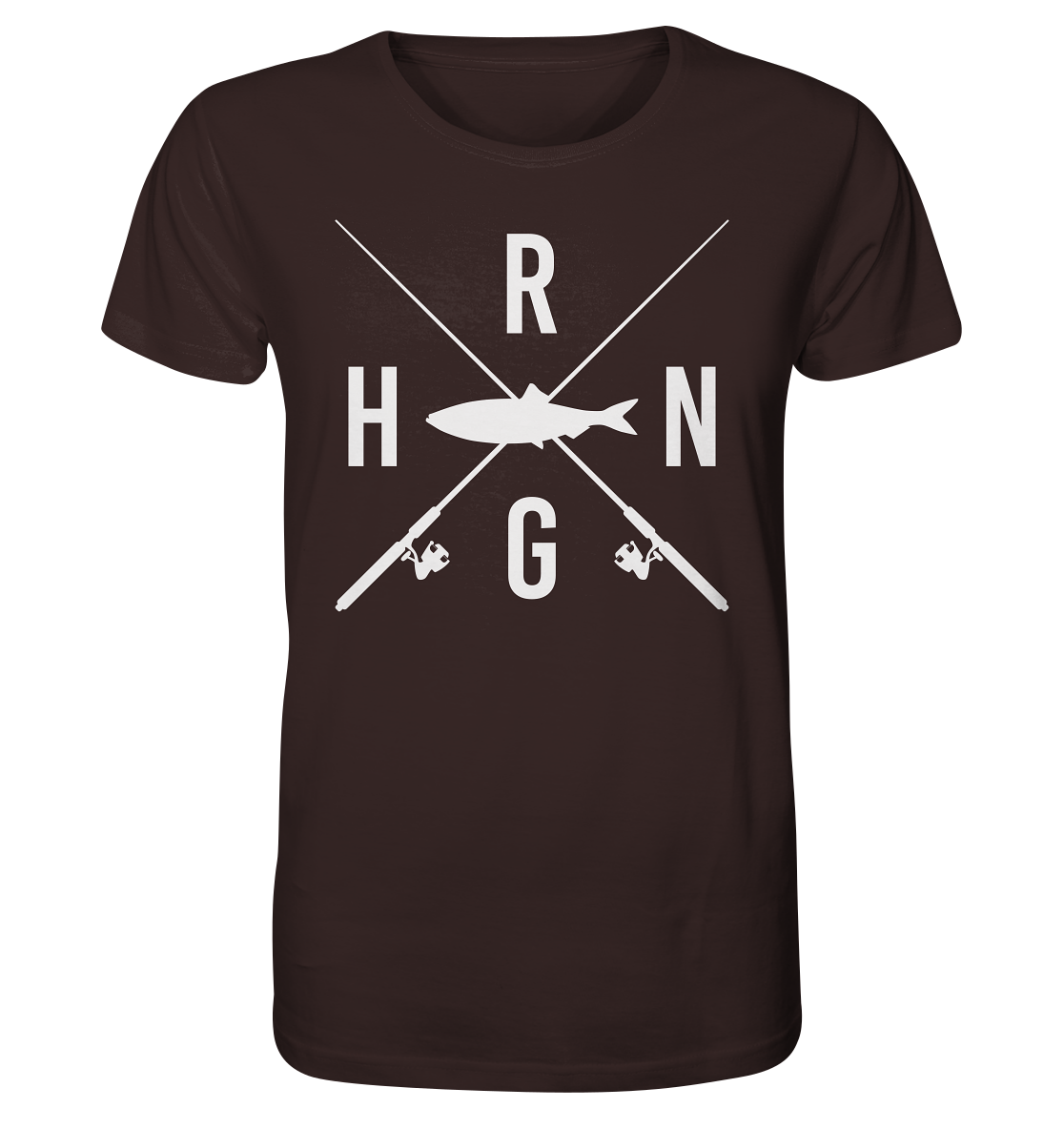 Hering gekreuzte Ruten - Männer Bio T-Shirt