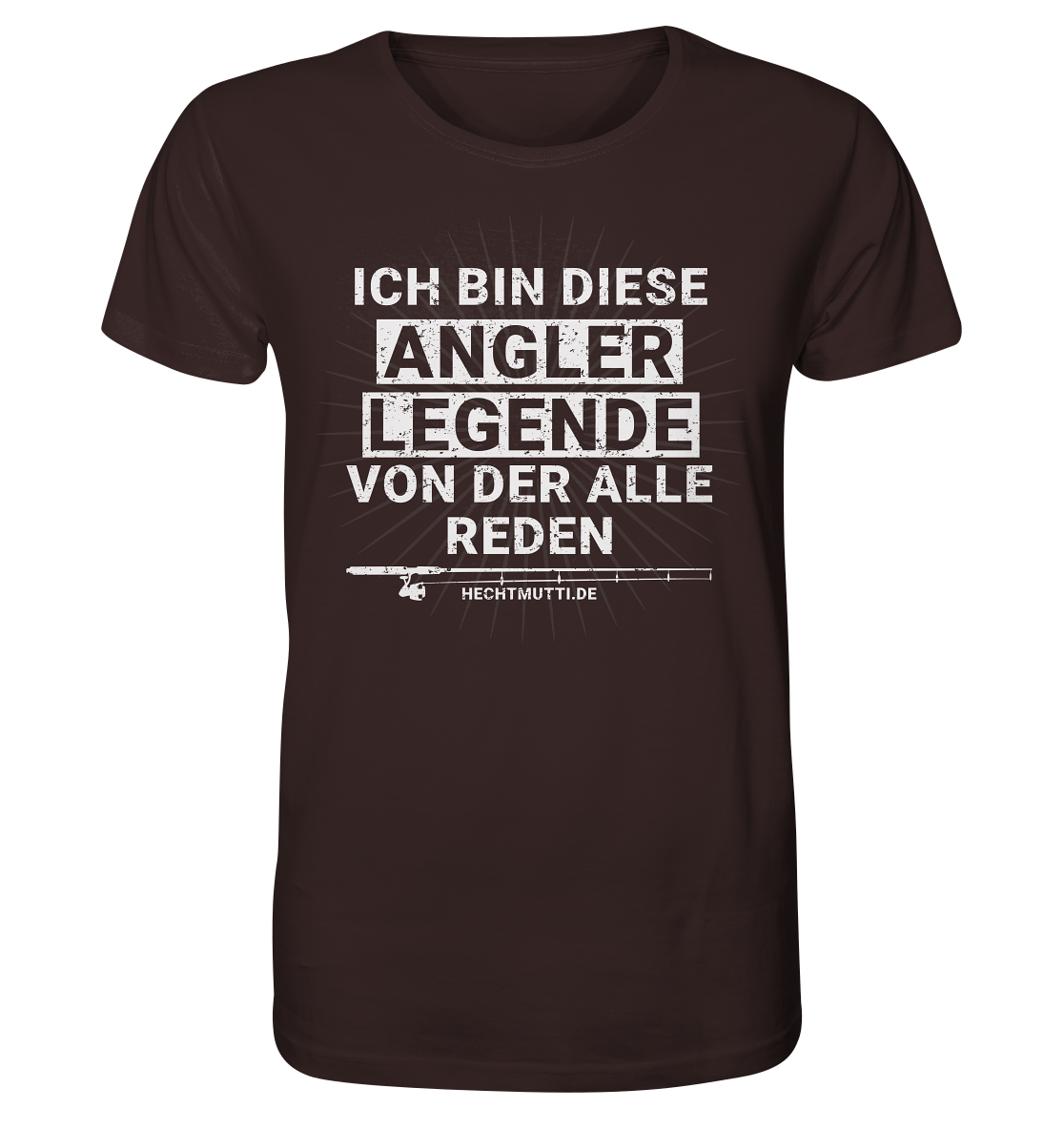 Angler Legende - Männer Bio T-Shirt