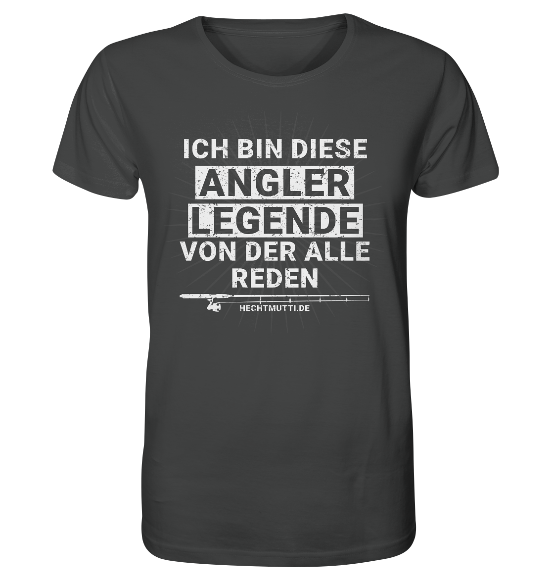 Angler Legende - Männer Bio T-Shirt