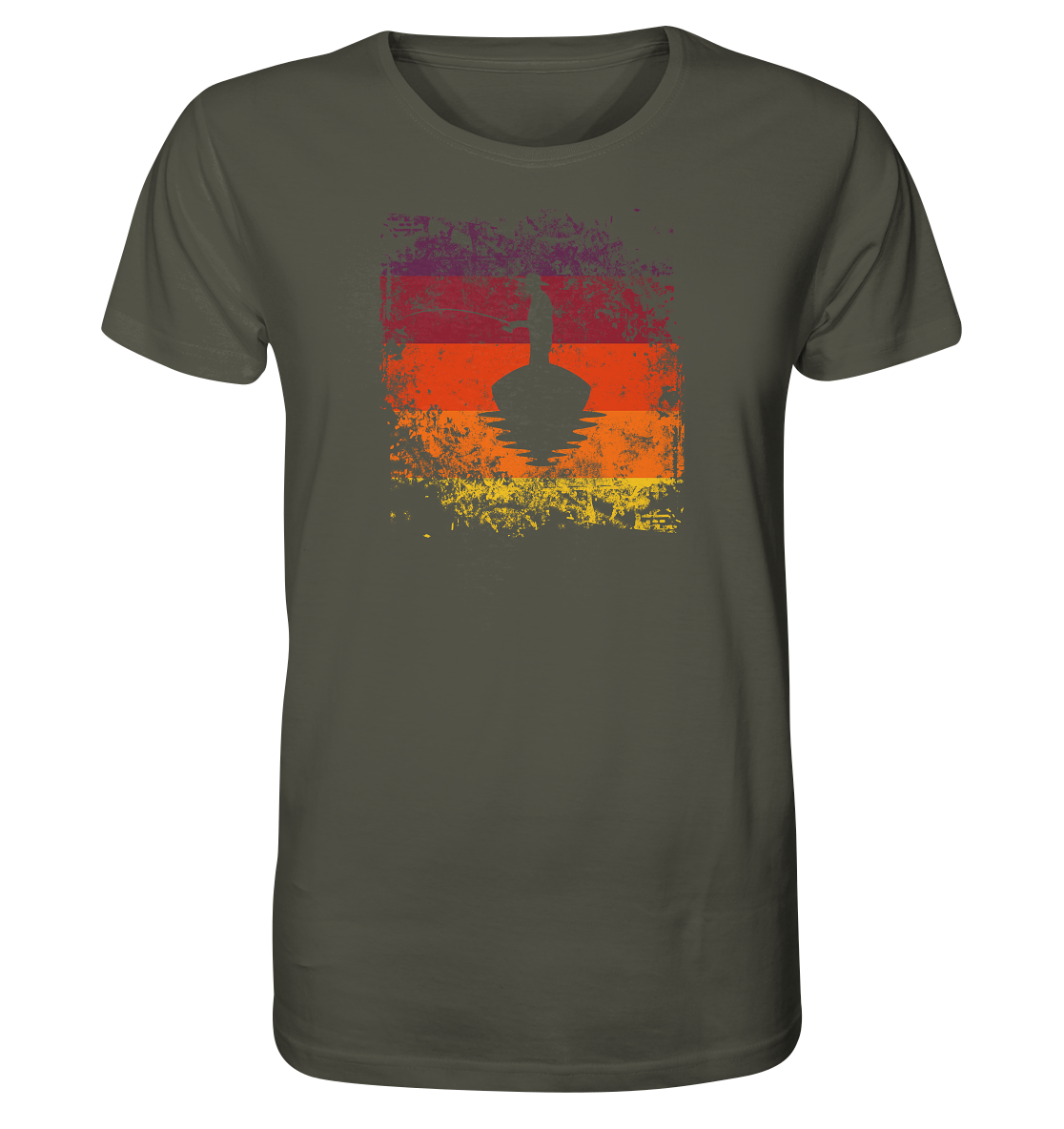 Der Angler - Männer Bio T-Shirt