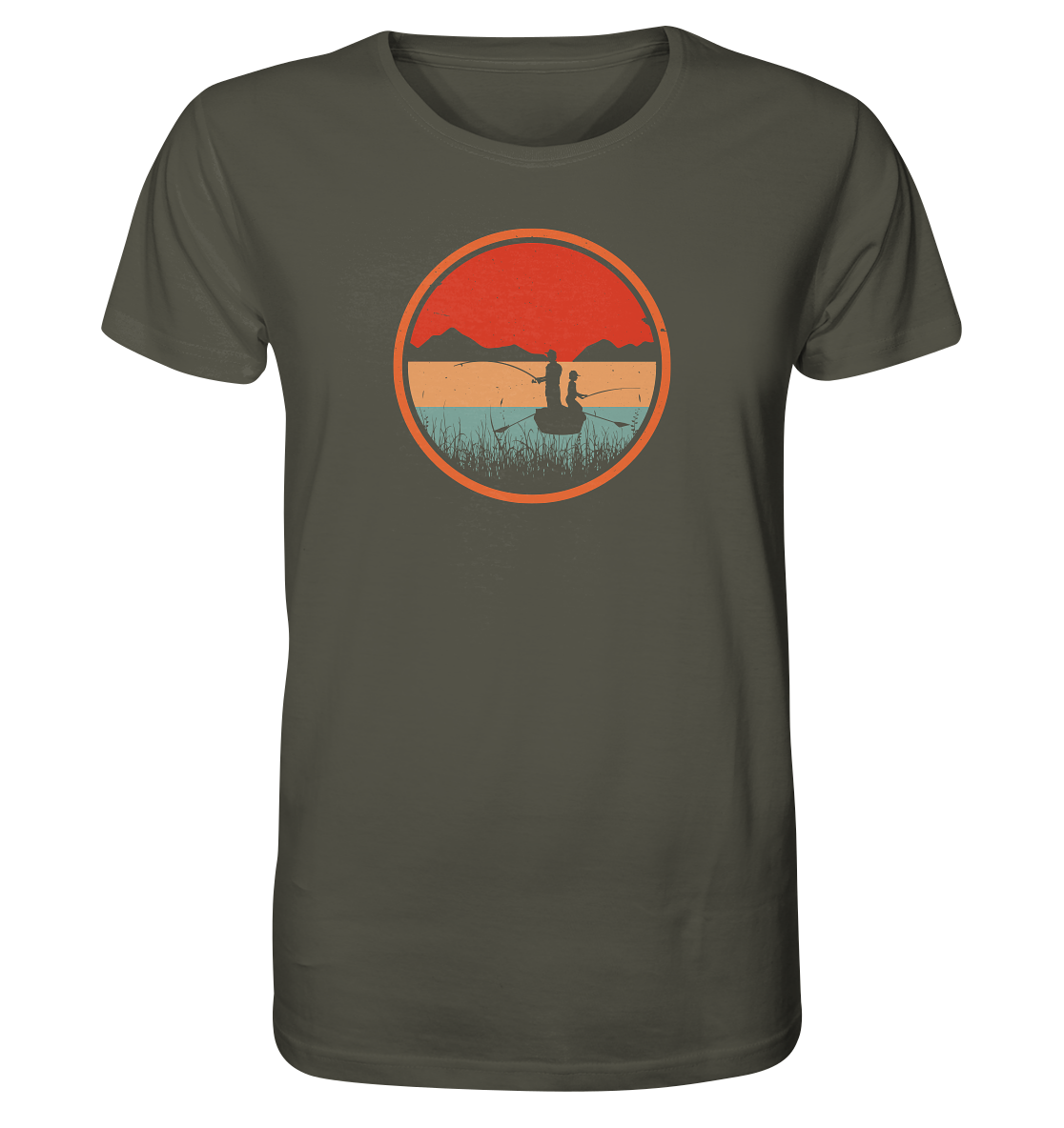 Bootsangeln - Männer Bio T-Shirt