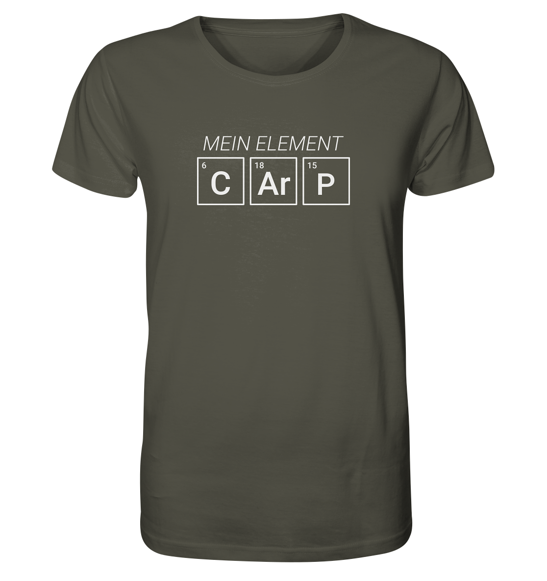 Carp Mein Element Periodensystem - Männer Bio T-Shirt