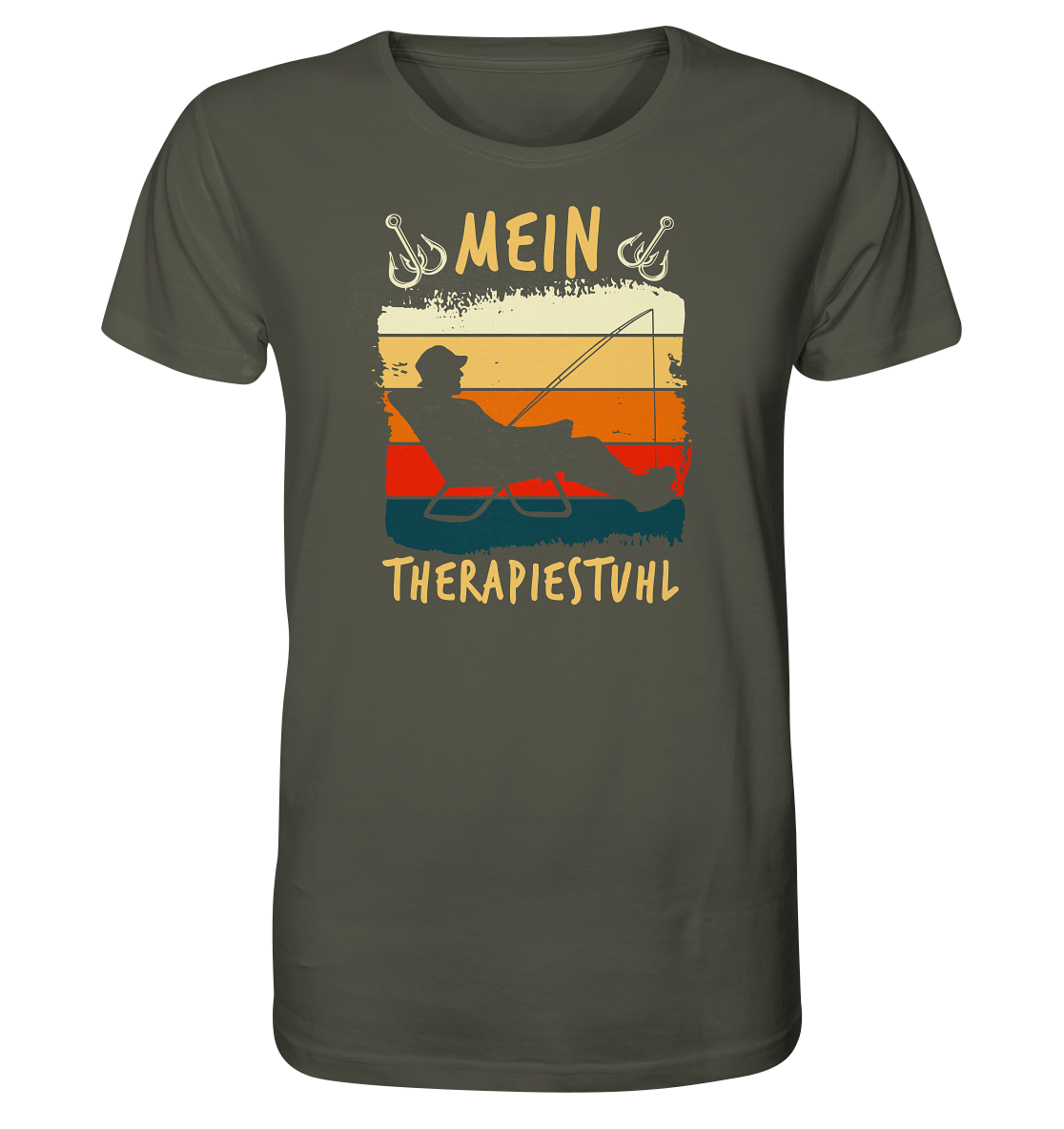 Mein Therapiestuhl Retro - Männer Bio T-Shirt