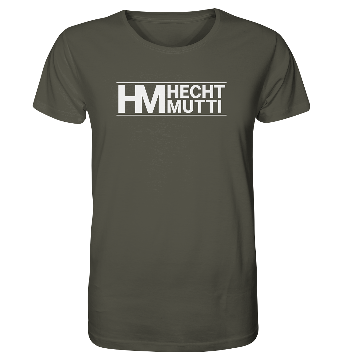 Hechtmutti - Männer Bio T-Shirt