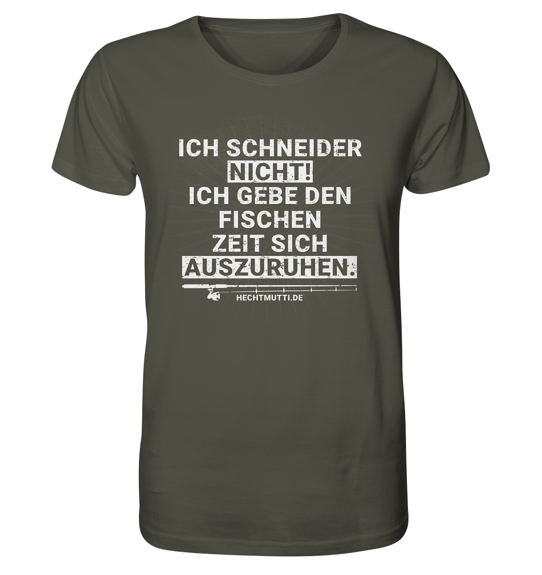 Ich Schneider nicht - Männer Bio T-Shirt