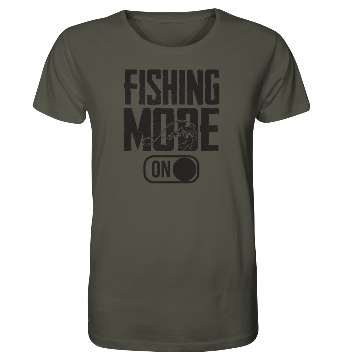 Fishing Mode On - Männer Bio T-Shirt